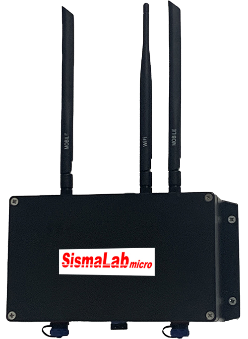 SismaLab micro with integrated router